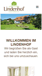 Mobile Screenshot of lindenhof.com